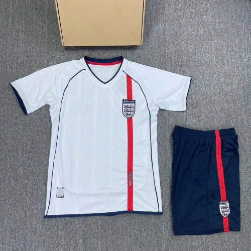 Bộ Bóng Đá Tuyển Anh  Sân Nhà Trắng Retro 1998