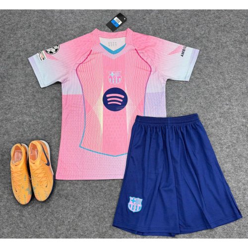 Bộ Bòg Đá Barcelona 25/26 Hồng